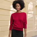 How to Style a Cotton Batwing Jumper | Kettlewell Colours