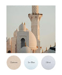 Chateau, Ice Blue, Silver