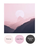 Pink Ice, Lilac Pink, Shadow Grey