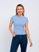 Stripey Crew Neck Tee