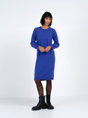 Crew Neck Knitted Dress