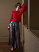 Full Pleated Skirt