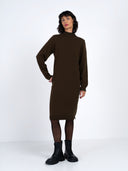 Turtle Neck Knitted Dress