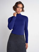 Silky Turtleneck  Top