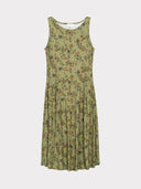 Printed Paisley Sleeveless Dress