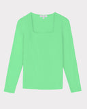 Jodi Square Neck Long Sleeve