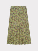 Printed Paisley Skirt