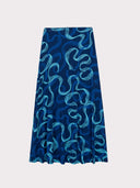 Lena Print Maxi Skirt
