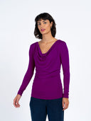Silky Cowl Neck