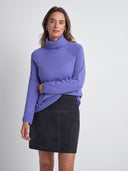 Cashmerino Relaxed Roll Neck Jumper