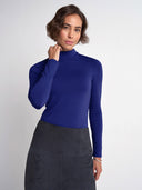 Silky Turtleneck  Top