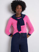 Colourblock Knitted Jumper