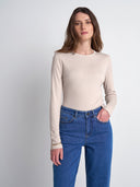 Wool Blend Crew Neck